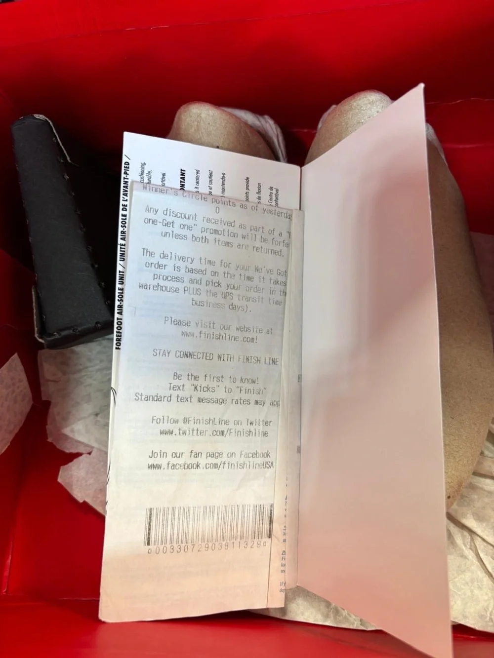 Air Jordan 3 Retro Black Cement 2011 Empty Box Only Size 8 M With OG Receipt